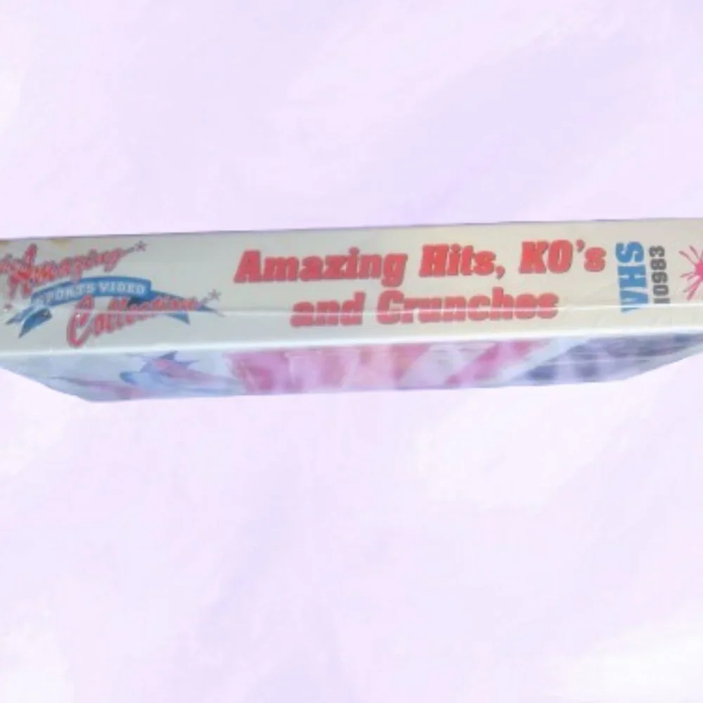 The Amazing Sports Video Collection vintage Amazing hits, KO's, and crunches VHS